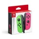 Nintendo Switch Joy-Con Set Izquierda/Derecha Verde Neón/Rosa Neón