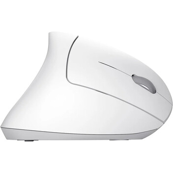 Trust Verto Ratón Ergonómico Vertical Inalámbrico Blanco