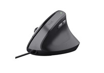 Trust Bayo II Ratón Vertical Ergonómico para Mano Derecha USB 2400 DPI Negro