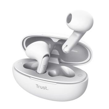 Trust Yavi ENC Auriculares Bluetooth con Estuche de Carga Blanco Trust Yavi ENC Auriculares Bluetooth con Estuche de Carga Blanco