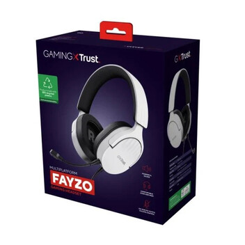 Trust GXT 489 FAYZO Auriculares Diadema Gaming USB Blancos Trust GXT 489 FAYZO Auriculares Diadema Gaming USB Blancos