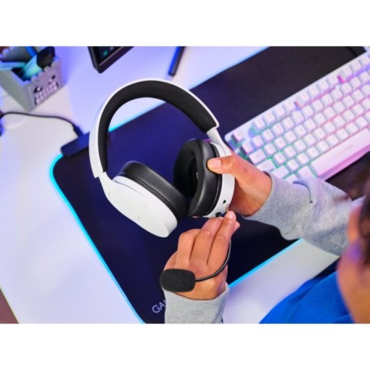 Trust GXT 489 FAYZO Auriculares Diadema Gaming USB Blancos