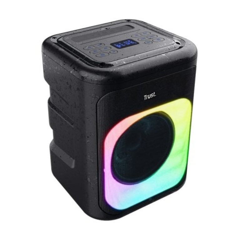 Trust Azura Altavoz Portátil con Bluetooth 100W Negro