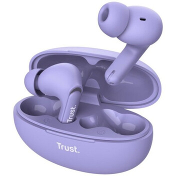 Trust Yavi Auriculares Earbuds Bluetooth True Wireless Stereo (TWS) USB-C Púrpura Trust Yavi Auriculares Earbuds Bluetooth True Wireless Stereo (TWS) USB-C Púrpura