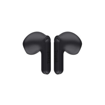 Trust Yavi ENC Auriculares Bluetooth con Estuche de Carga Negros
