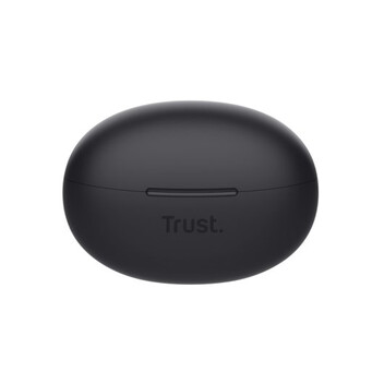 Trust Yavi ENC Auriculares Bluetooth con Estuche de Carga Negros