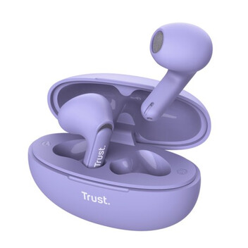 Trust Yavi ENC Auriculares Bluetooth con Estuche de Carga Morados Trust Yavi ENC Auriculares Bluetooth con Estuche de Carga Morados