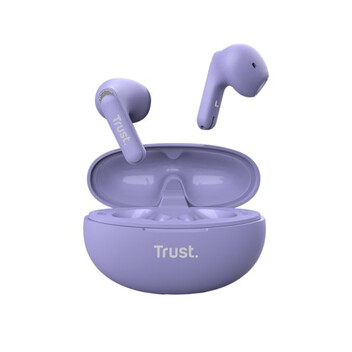 Trust Yavi ENC Auriculares Bluetooth con Estuche de Carga Morados Trust Yavi ENC Auriculares Bluetooth con Estuche de Carga Morados