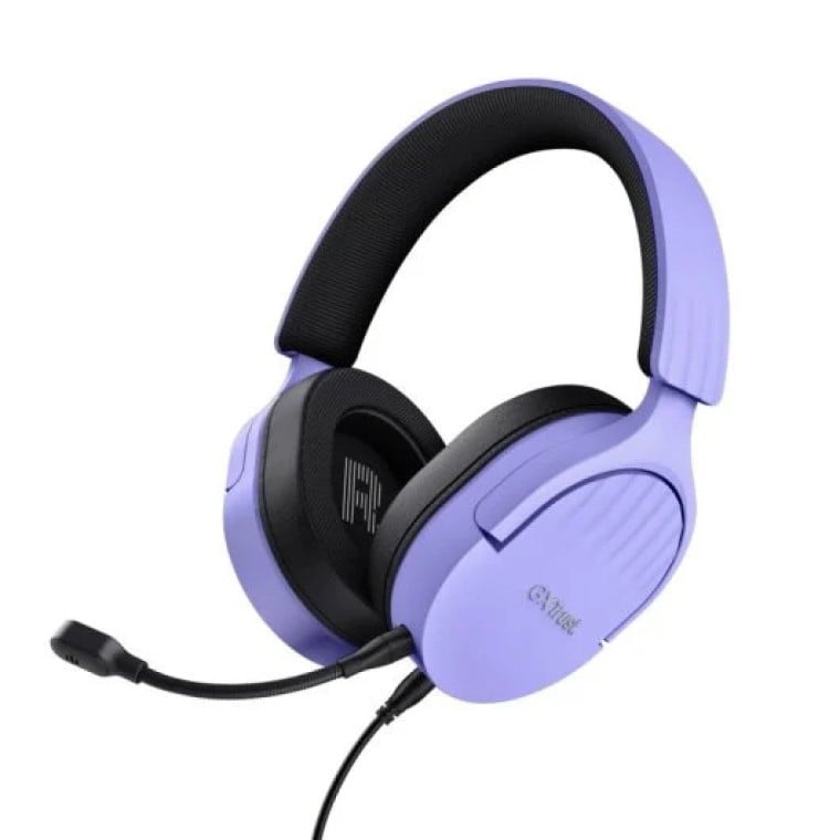 Trust GXT 489 FAYZO Auriculares Diadema Gaming USB Púrpura