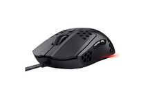 Ratón Trust GXT 928 Helox 6.400 DPI 65g RGB Ultraligero Cableado Gaming Negro