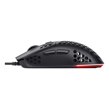 Ratón Trust GXT 928 Helox 6.400 DPI 65g RGB Ultraligero Cableado Gaming Negro Ratón Trust GXT 928 Helox 6.400 DPI 65g RGB Ultraligero Cableado Gaming Negro