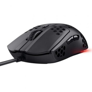 Ratón Trust GXT 928 Helox 6.400 DPI 65g RGB Ultraligero Cableado Gaming Negro Ratón Trust GXT 928 Helox 6.400 DPI 65g RGB Ultraligero Cableado Gaming Negro