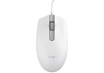 Trust TM-101 Ratón USB 1200 DPI Blanco