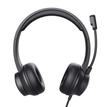 Trust HS-150 Auriculares Alámbrico de Oficina/Centro de llamadas 3.5mm para PC Negro Trust HS-150 Auriculares Alámbrico de Oficina/Centro de llamadas 3.5mm para PC Negro