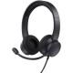 Trust HS-260 Auriculares Alámbrico de Oficina/Centro de llamadas USB-ENC para PC Negro