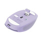 Ratón Trust inalámbrico 3200 DPI Bluetooth y RF, compacto, botones silenciosos, lila Ratón Trust inalámbrico 3200 DPI Bluetooth y RF, compacto, botones silenciosos, lila