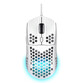 Ratón Trust con cable 6400 DPI RGB ultraligero 6 botones programables blanco