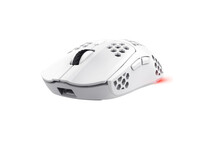 Ratón Trust inalámbrico 4800 DPI RGB ultraligero blanco 6 botones