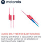 Motorola Moto JR200 Auriculares Infantiles con Cable Rosa Motorola Moto JR200 Auriculares Infantiles con Cable Rosa