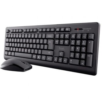 Trust Primo Wireless Deskset Pack Teclado y Ratón Inalámbricos Negro Trust Primo Wireless Deskset Pack Teclado y Ratón Inalámbricos Negro