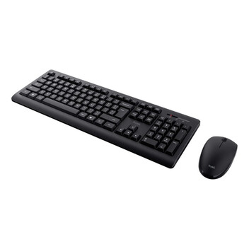 Trust Primo Wireless Deskset Pack Teclado y Ratón Inalámbricos Negro Trust Primo Wireless Deskset Pack Teclado y Ratón Inalámbricos Negro