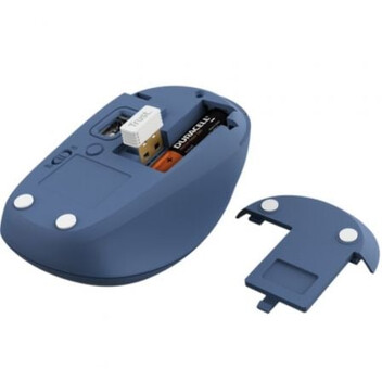 Trust Yvi+ Ratón Mini Inalámbrico Multidispositivo 1600 DPI Azul PC Trust Yvi+ Ratón Mini Inalámbrico Multidispositivo 1600 DPI Azul PC