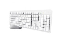 Teclado de membrana Trust Ody II Layout ES inalámbrico ratón silencioso USB pila