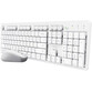 Teclado de membrana Trust Ody II Layout ES inalámbrico ratón silencioso USB pila