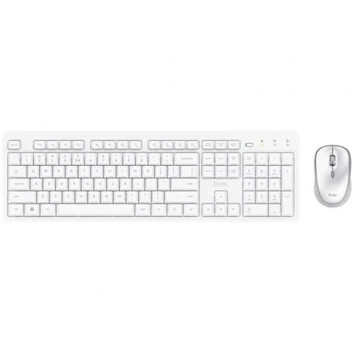 Teclado de membrana Trust Ody II Layout ES inalámbrico ratón silencioso USB pila