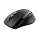 Ratón Trust inalámbrico 1200 DPI clic silencioso 6 botones ergonómico Negro