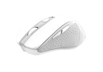 Ratón Trust inalámbrico 2200 DPI Silent Grip 5 botones ergonómico blanco