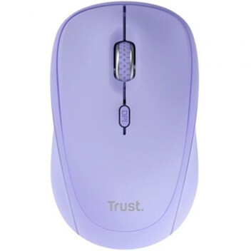 Ratón Trust inalámbrico multidispositivo 1600 DPI compacto clic silencioso púrpura Ratón Trust inalámbrico multidispositivo 1600 DPI compacto clic silencioso púrpura