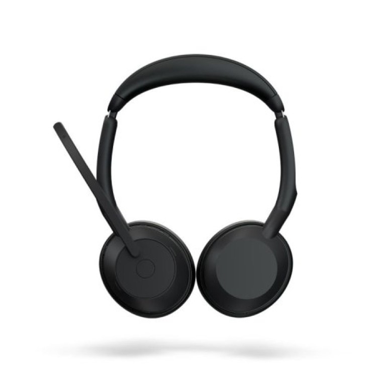 Jabra Evolve 2 55 Auricular Bluetooth con Base de Carga para Oficina/Centro de Llamadas Negro