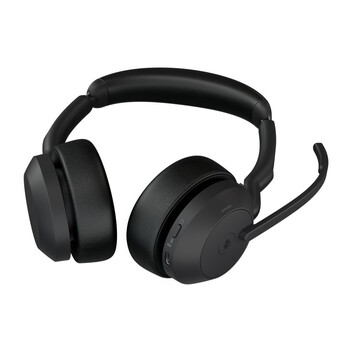 Jabra Evolve 2 55 Auriculares Bluetooth con Base de carga para Oficina/Centro de Llamadas Negros Jabra Evolve 2 55 Auriculares Bluetooth con Base de carga para Oficina/Centro de Llamadas Negros