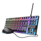 Teclado Gaming Trust GXT 798 Thado Mecánico Tenkeyless RGB + Ratón Felox 6400DPI Negro