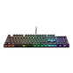 Teclado Gaming Trust GXT 871 Zora Mecánico RGB USB QWERTY Español Aluminio Negro