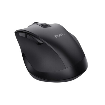 Ratón Trust inalámbrico 2400 DPI RF Wireless + Bluetooth 6 botones negro