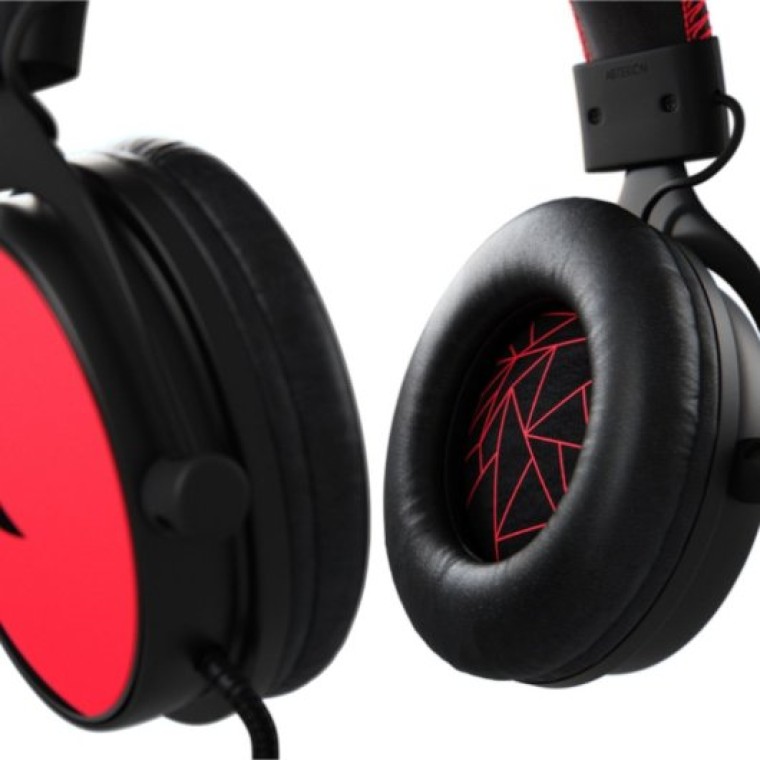 Unotec Asterion Auricular Gaming Negro/Rojo