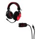 Unotec Asterion Auricular Gaming Negro/Rojo