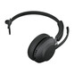 Jabra Evolve2 65 Auricular Inalámbrico Monoaural USB-C Negro Jabra Evolve2 65 Auricular Inalámbrico Monoaural USB-C Negro