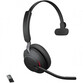 Jabra Evolve2 65 UC Mono Auricular Bluetooth USB-A Negro Jabra Evolve2 65 UC Mono Auricular Bluetooth USB-A Negro