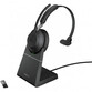 Jabra Evolve2 65 MS Auricular Mono Bluetooth Negro + Soporte de Carga Jabra Evolve2 65 MS Auricular Mono Bluetooth Negro + Soporte de Carga