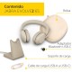 Jabra Evolve2 65 Auriculares Bluetooth con Soporte de Carga Beige