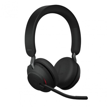 Jabra Evolve2 65 Auriculares Inalámbricos Negros + Soporte de Carga USB Jabra Evolve2 65 Auriculares Inalámbricos Negros + Soporte de Carga USB