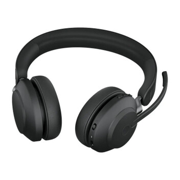 Jabra Evolve2 65 Auriculares Inalámbricos Negros + Soporte de Carga USB Jabra Evolve2 65 Auriculares Inalámbricos Negros + Soporte de Carga USB