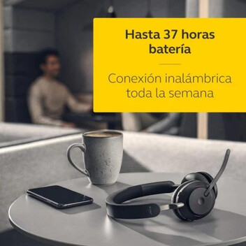 Jabra Evolve2 65 Auriculares Inalámbricos Negros Jabra Evolve2 65 Auriculares Inalámbricos Negros