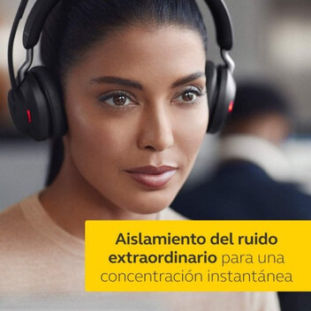 Jabra Evolve2 65 Auriculares Inalámbricos Negros Jabra Evolve2 65 Auriculares Inalámbricos Negros