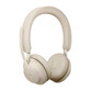 Jabra Evolve2 65 Auriculares Inalámbricos Beige + Soporte de Carga USB