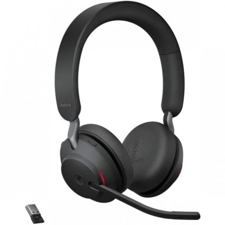 Jabra Evolve2 65 MS Auriculares Inalámbricos Negros