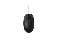 Ratón HP con cable 1200 DPI láser ambidiestro negro